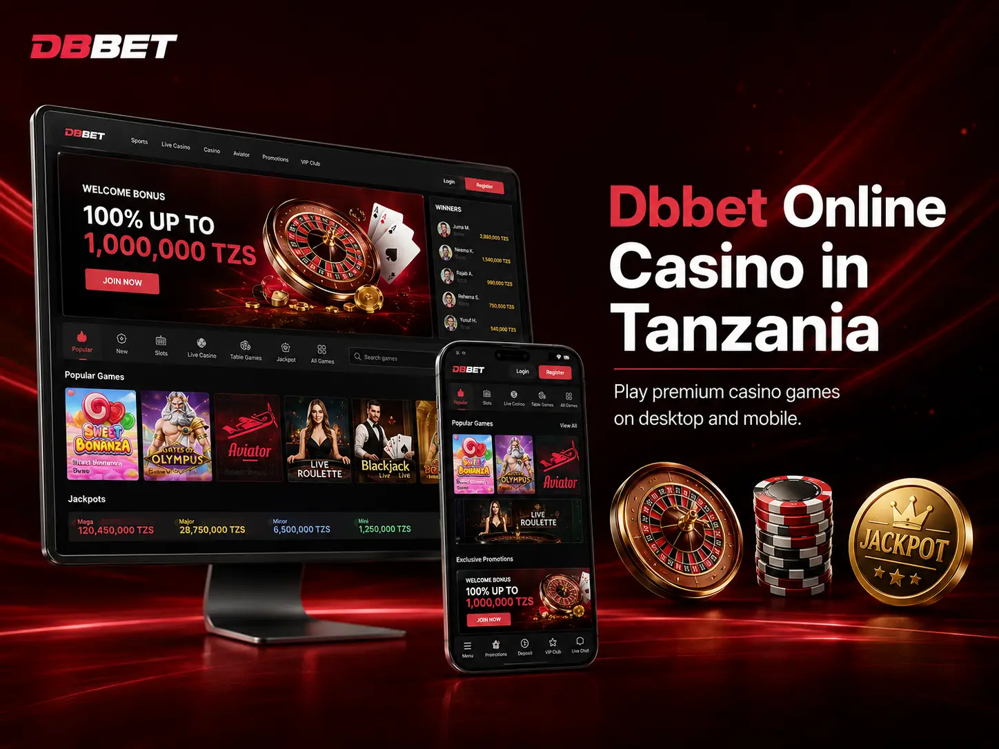Dbbet Tanzania Official Sports Betting and Casino Site
